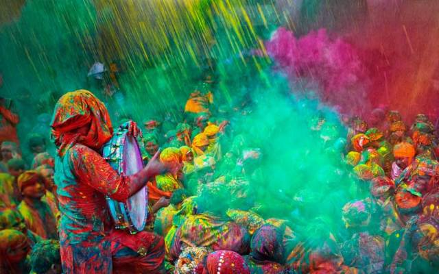 festivalul Holi, India, locuri de vizitat martie